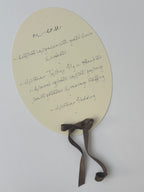 MENUS WITH VELVET BOW (PACK OF 6)