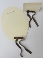 MENUS WITH VELVET BOW (PACK OF 6)