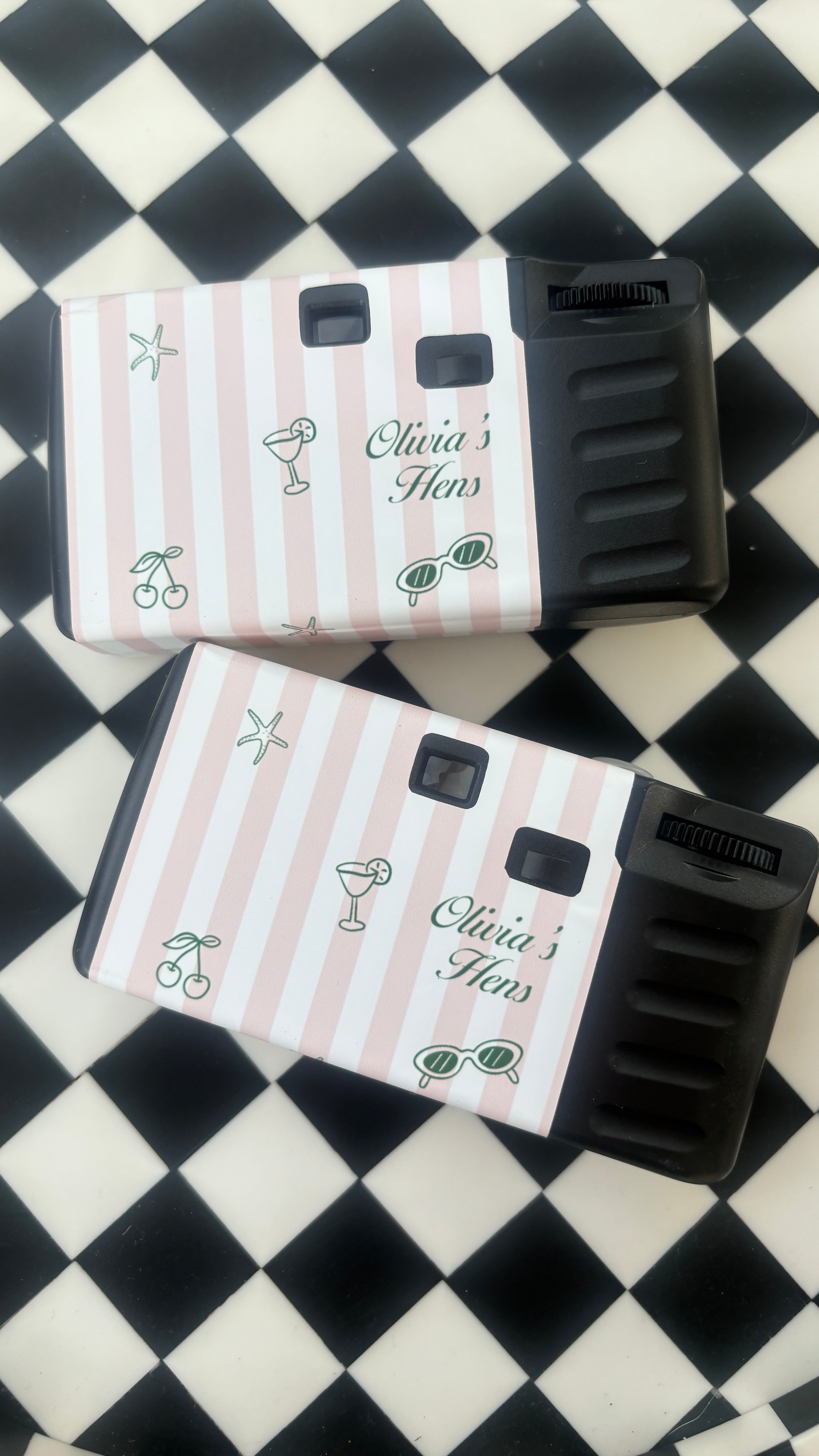CUSTOM DISPOSABLE CAMERA- BACHELORETTE/HEN PARTY